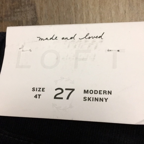 Brand new made and loved LOFT SKINNY JEAN - Picture 5 of 8